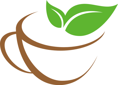 叶子绿色有机咖啡相关矢量logo图标 logo png