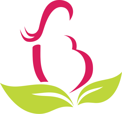 女性母婴美容时尚叶子孕妇相关矢量logo图标 logo png