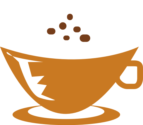 咖啡杯子形状矢量logo图标 logo png