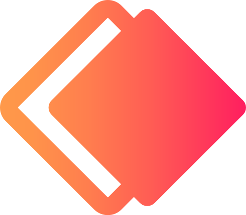 红色渐变方块文化相关抽象矢量logo图标 logo png