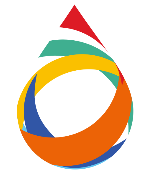 彩色球形水滴互联网相关矢量logo图标 logo png