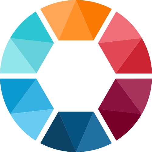 彩色圆环影视摄影相关矢量logo图标 logo png