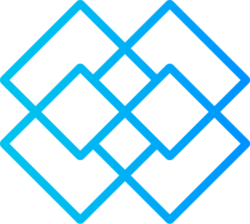 蓝色方块抽象互联网工业制造相关矢量logo图标 logo png