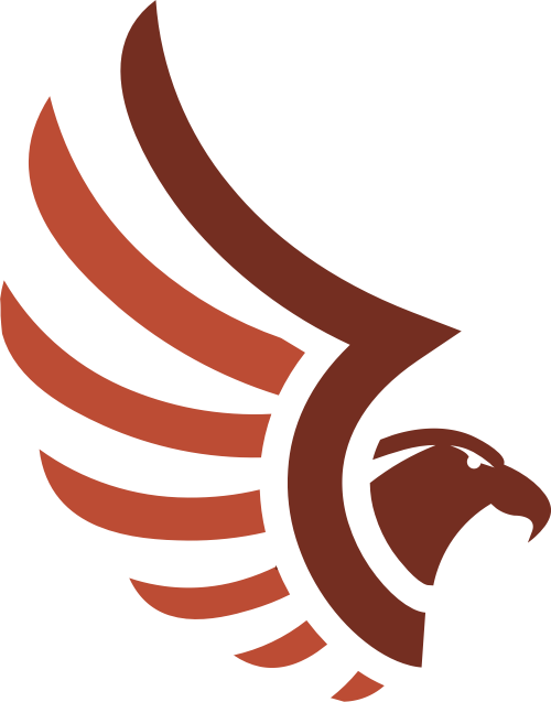 棕色飞鸟矢量logo图标 logo png