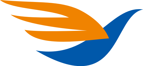 小鸟快递运输互联网相关矢量logo图标 logo png