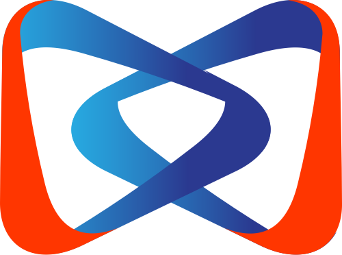 红蓝视频标志矢量logo图标 logo png