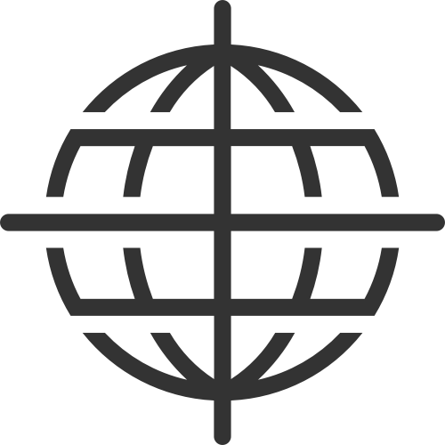 十字地球圆形矢量logo图标 logo png