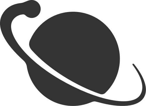 星球环绕矢量logo图标 logo png