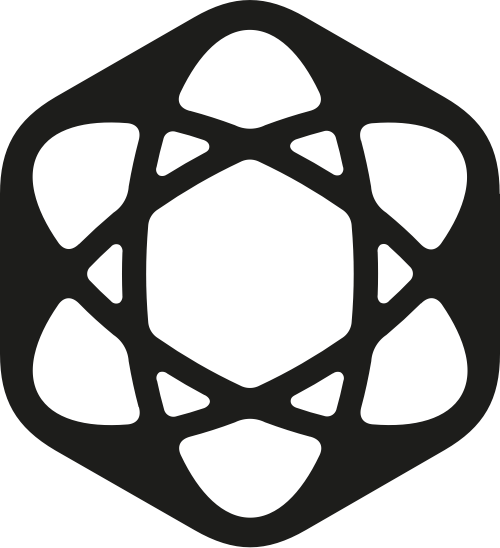 黑色花朵交叉抽象矢量logo图标 logo png