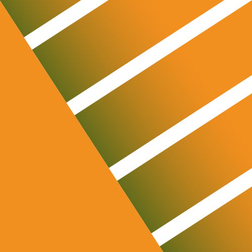 黄色方形渐变条纹矢量logo图标 logo png