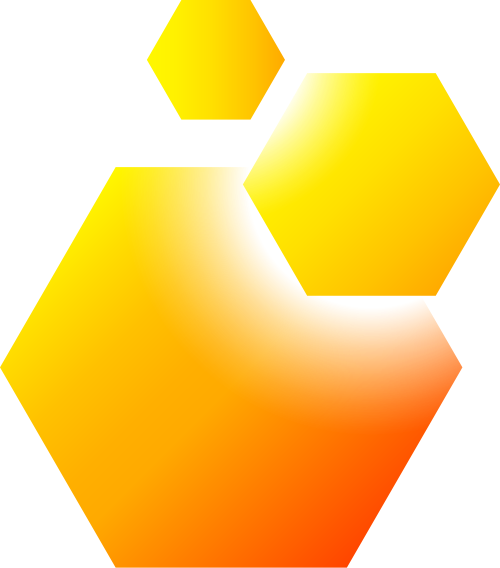 黄色渐变科技矢量logo图标 logo png