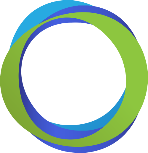 彩色圆环矢量logo图标 logo png