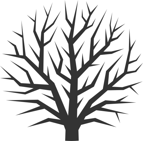 树干矢量logo图标