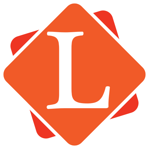 方块字母L矢量logo图标 logo png