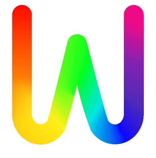 字母W矢量logo图标