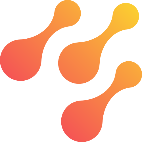 橙色抽象矢量logo图标 logo png