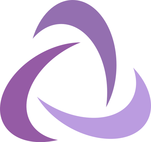 紫色抽象矢量logo图标 logo png