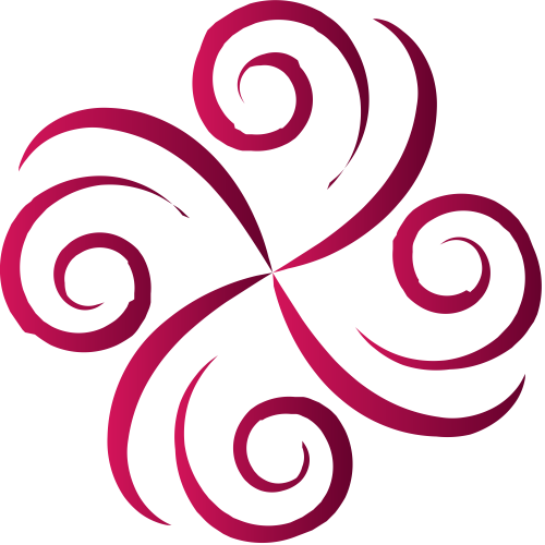 花朵女性矢量logo图标