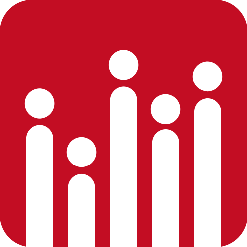 红色视频音乐矢量logo图标