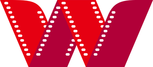 红色字母W电影矢量logo图标 logo png