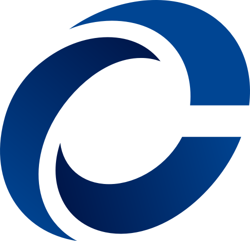 蓝色圆圈矢量logo图标 logo png