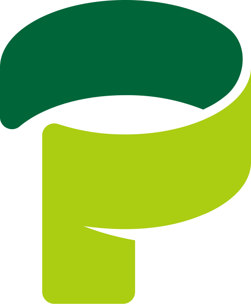 字母P矢量logo图标