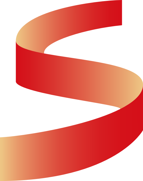 红色字母S矢量logo图标