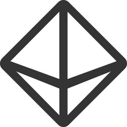 黑色钻石矢量logo图标