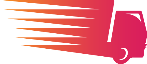 粉红客车货运矢量logo图标 logo png