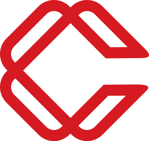 红色抽象金融矢量logo图标
