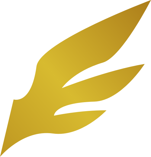 金色翅膀矢量logo图标 logo png