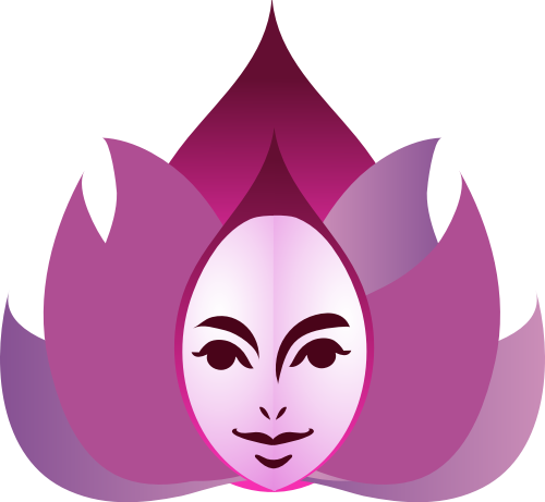粉色人物火造型矢量logo图标 logo png