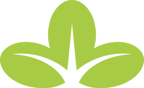 绿色叶子矢量logo图标 logo png