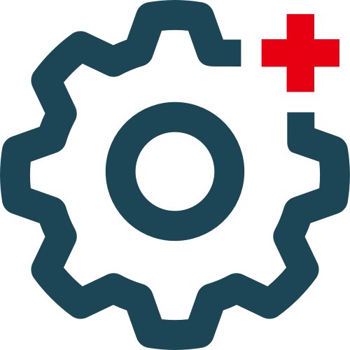 蓝色设置加号矢量logo图标 logo png