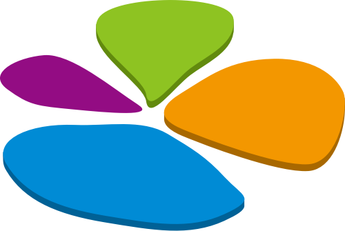 彩色休闲娱乐矢量logo图标 logo png