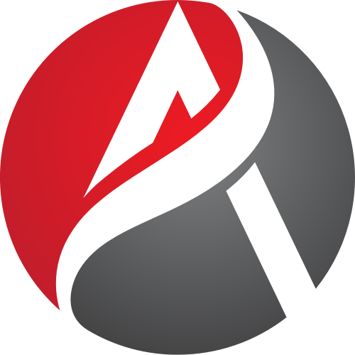 红色灰色贸易矢量logo图标