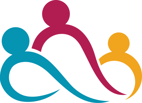 彩色人形矢量logo图标 logo png