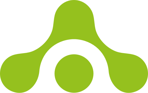 绿色分子矢量logo图标 logo png