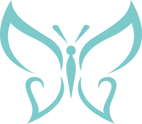 绿色蝴蝶矢量logo图标 logo png