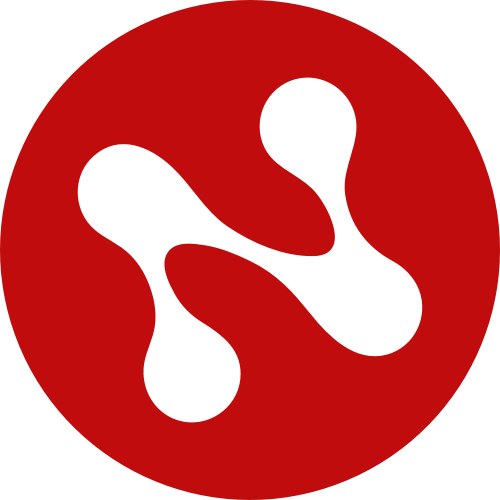 红色字母N矢量logo图标 logo png