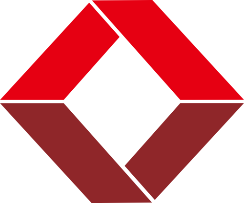 红色菱形矢量logo图标 logo png
