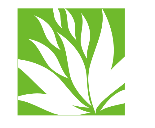 绿色花朵矢量logo图标 logo png