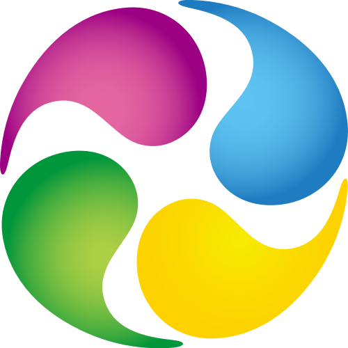 彩色创意设计相关矢量logo图标