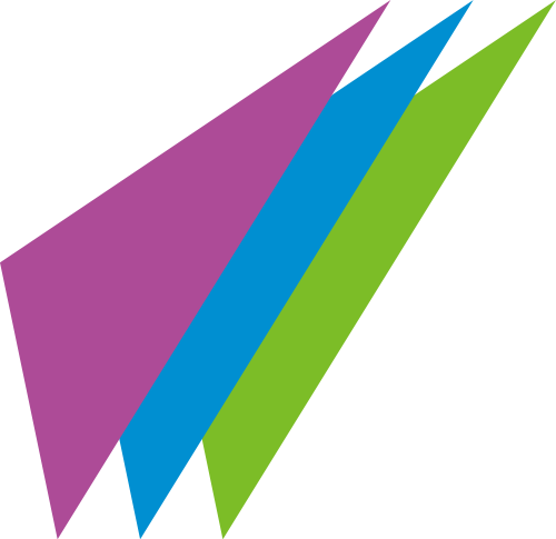 彩色三角矢量logo图标 logo png