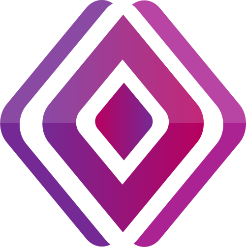 紫色菱形矢量logo图标 logo png