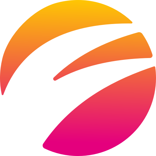 彩色渐变圆形矢量logo图标 logo png