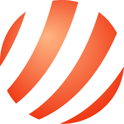 橙色球矢量logo图标 logo png