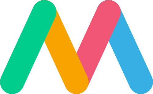 彩色字母M矢量logo图标 logo png
