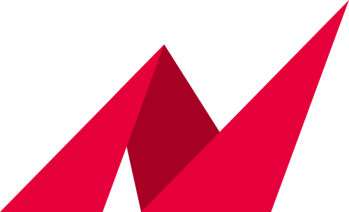 红色折纸矢量logo图标 logo png
