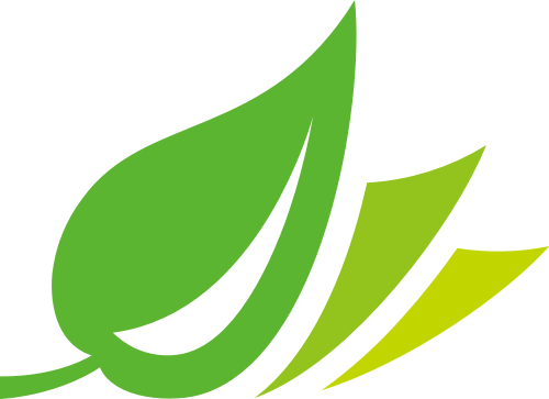 绿色叶子矢量logo图标 logo png